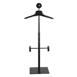 Econoco MAUC2/MAB Men's Countertop Costumer with Hanger, Black