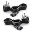 Monitor Power Cable (Pack of 2, 1.8 m), CYD Universal