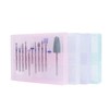 Outanaya 4pcs Nail Kit Grinding Heads Organizer Manicure Tool Boxes