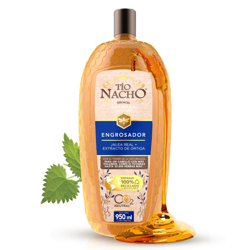 TÍO NACHO Shampoo Engrosador Anti-caída 950 ml