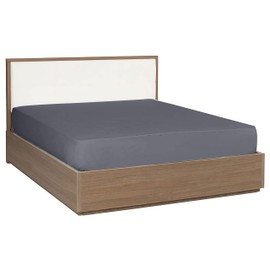 Volcano Infinity King size fitted sheets Extra Deep 152×200×40 CM Poly cotton Plain and Soft (Also available Single Fitted Sheet, Double fitted sheet, Super King Fitted sheet)