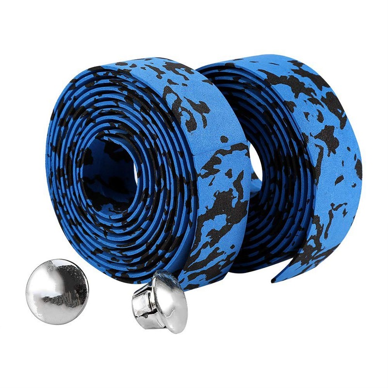 KIMISS Handlebar Tape Road Bike Camouflage Handlebar Wrap Rubber Foam