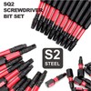 GEINXURN Impact Tough #2 Square 2 in. Insert Driver Bits,30Pack