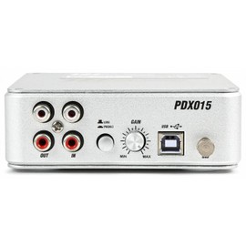 Power Dynamics PDX015 LP digitizing phono USB preamplifier