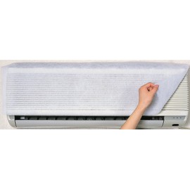 ワイズ エアコンフィルター 3枚入 EC-002 ホワイト 約40x80cm