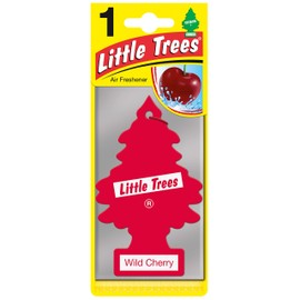 LITTLE TREES LITTLE TREES 10101 Little Trees Air Freshener Tree MTR0035 Wild Cherry Fragrance For Car Home Boat Caravan,Single Pack