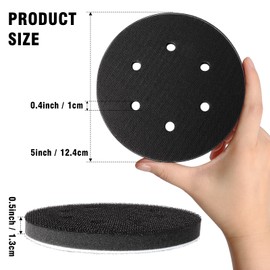 34 PCS 5 Inch Wet Dry Sanding discs, WEWINK PLUS 8 Hole Hook and Loop Sandpaper 1200 2000 2500 3000 4000 5000 7000 10000 Grit with Interface Pads for Random Orbital Sander, Polishing, Wood