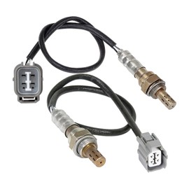 Dropwater 234-4727 234-4621 1 Pair Upstream and Downstream Oxygen Sensors Replacement for Acura 2003 2002 2001 Cl, 2003-2000 Tl, for Honda 2002-2000 Accord 3.2L 3.0L O2 Sensors