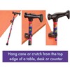 ComsenMed Products Cane Holder - Attach Walking Stick to Table,
