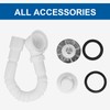 Drain Fitting Set, Drain Hole Set for Shower Tray, Outflow
