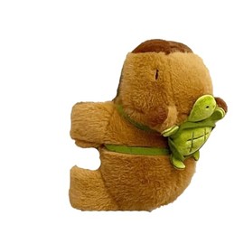 Capybara Plush Toy, Capybara with Turtle Toy, Capybara Slap Bracelets