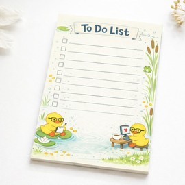 Duck Sticky Notes Gifts,50 Sheets 4x6 Inch Farm-Themed Notepad