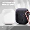 MINUUISCT Case for Airpods 1 2nd Generation with Keyring, Classic
