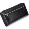 JEEBURYEE Women's Genuine Leather Credit Card Holder Wallet RFID Blocking