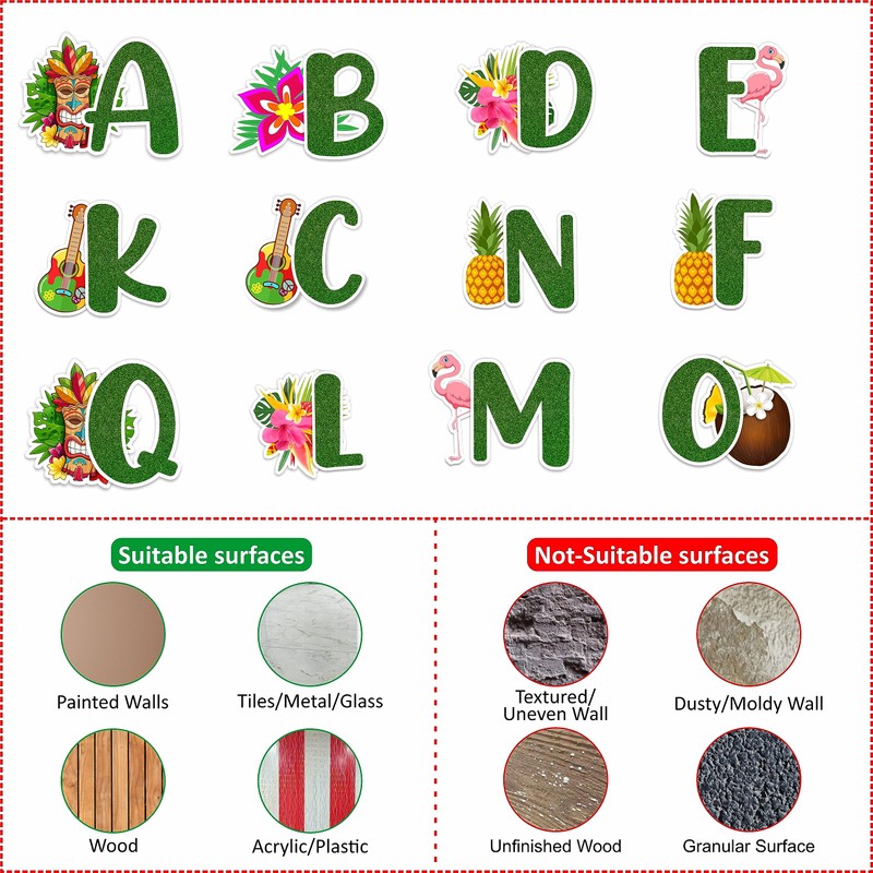 Seyal® Harry Poter Alphabets Wall Sticker