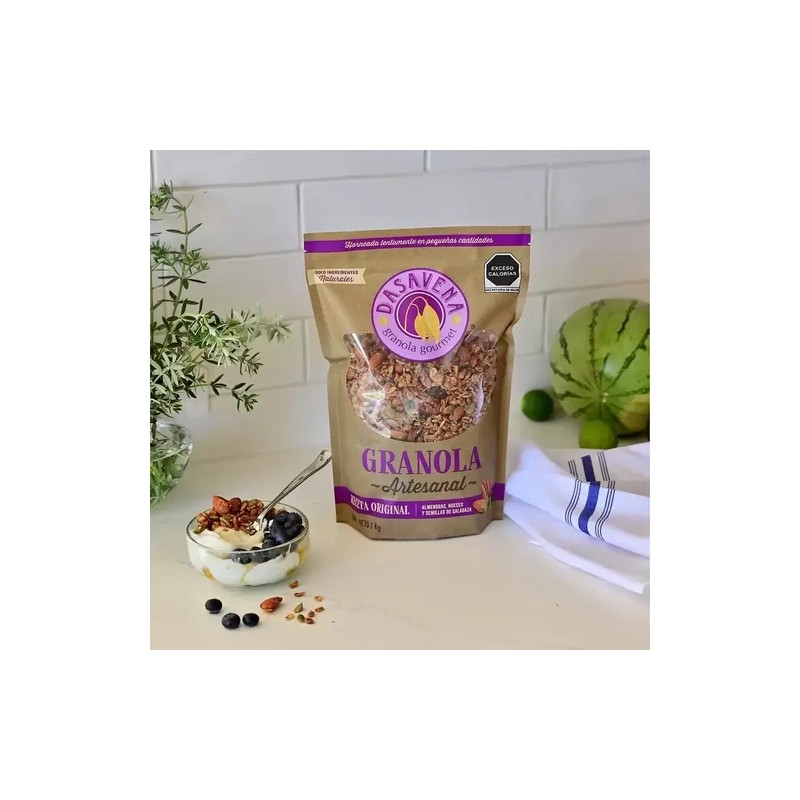 Granola Gourmet Artesanal Dasavena 1kg 100% Natural Y Rica