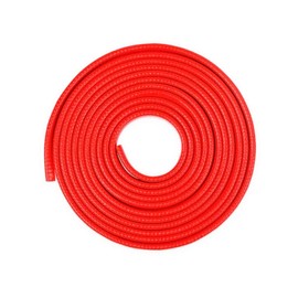 TSUCIA Car Door Guard, No Tape Required, U-Shaped Door Edge Protector, Scratch-Resistant, Easy to Put on and Remove, Dustproof, Shock/Scratch Resistant (Red, 5M)