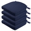 Wellsin Chair Cushions for Dining Chairs 4 Pack - Kitchen