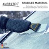 AUPROTEC Ice Scraper Lined with Glove, Warming Snow Scraper Car