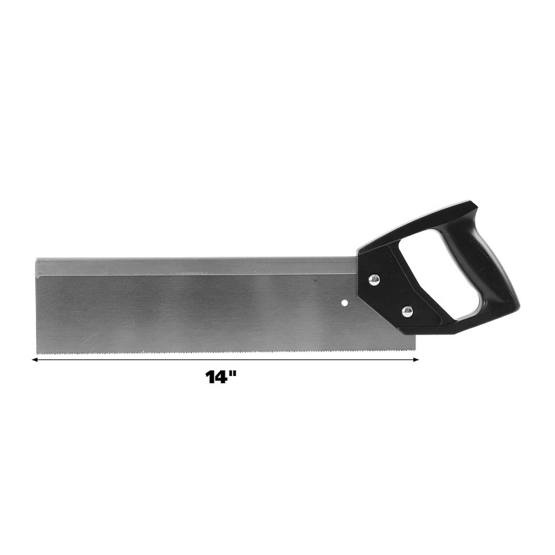 GreatNeck BSB14 Mitre Box and Saw Set, 12 Inch Mitre
