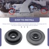 Merdege 4 PCS Car Radiator Mount Bushing, Durable Rubber Shock