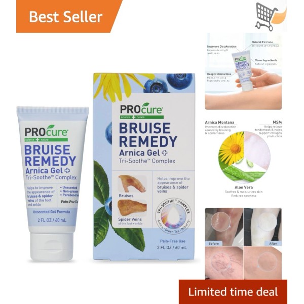 Unbranded Bruise Remedy Gel Natural Arnica MSM for Bruises &