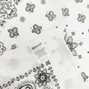 HankieWorld Single Pack Bandanas 60s Premium Cotton Soft Thin Handfeel