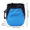 FUZVOL Climbing Chalk Bag Blue Bucket Magnesium Chalk Bag with