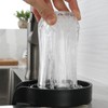 High Pressure Sink Glass Rinser Stainless Steel Automatic Pressing Faucet
