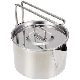 CAPTAIN STAG Camping Kettle Cooker Pot, 900ml M-7726