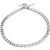 Collar Plano Mariposa En Acero 3.0 Mm / 55 Cm