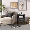 MMEOLUOOK Nightstand with Charging Station, Bedside Tables, End Table Side