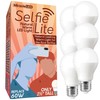 Miracle LED Perfect Light Selfie Bulb Warm Natural Lighting Low-Profile