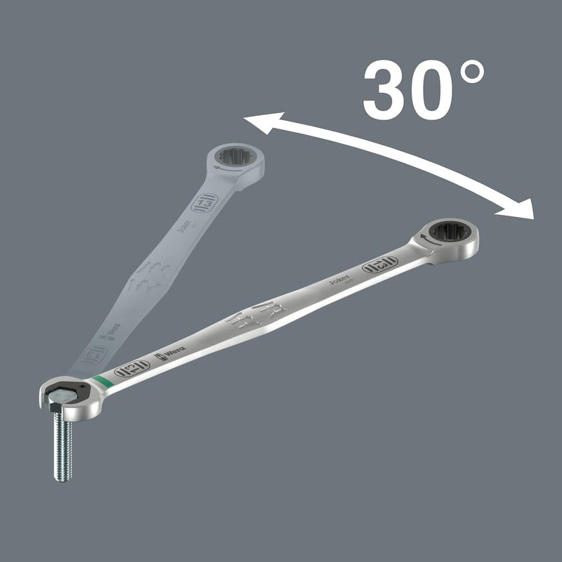 Wera Joker 05020352001 6007 Combination Ratchet Spanner SB Long Design
