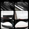 STR-Rear Bumper Protector Guard Scratch Cover Protector Paint Threshold Guard,Front