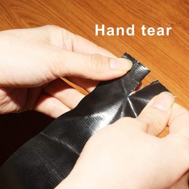 QILIMA Heavy Duty Duct Tape, Professional Grade Duct Tape for Photographers, Industrial, Professional Use, 2 Inch X 30 Yards, 5 Rolls Black