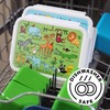 Tyrrell Katz Kids Jungle Printed Large Bento Lunch Box in