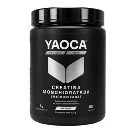Suplemento alimenticio YAOCA creatina monohidratada 400 g