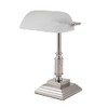 V- Light White Shade LED Desk Lamp, Vintage Lamp, Study