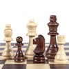 AMEROUS Wooden Chess Pieces Only, Tournament Staunton Wood Chessmen with