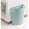 Isetou Iseto Wall Mounted Trash Can Blue I-525 W 11.2