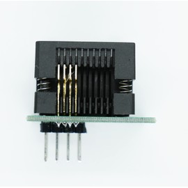 YMS Parts IC Conversion Socket, SOP to DIP8, SOP8 (200 mil), Easy to Remove, Convenient for Writing ROMs, Experiments, etc. (1, SOP8 (200 mil) to DIP8)