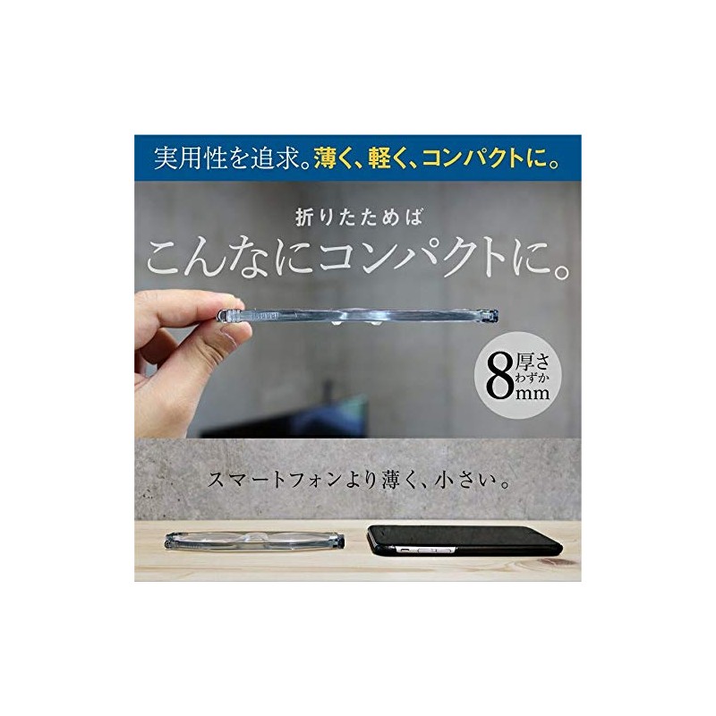 老眼鏡 コンパクトグラス2 nannini リーディンググラス 男性用 女性用 メンズ レディース シニアグラス 全12色(＋2.50,レッド)