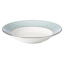 Lenox Clara Aqua - Cuenco para sopa, 1 libra, color azul