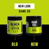 Rolda Black Hair Gel for Men - Medium Hold Styling