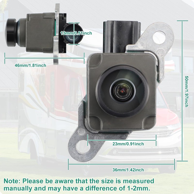 56038978AL Backup Camera, GreenYi Rear View Camera Fit for Dodge