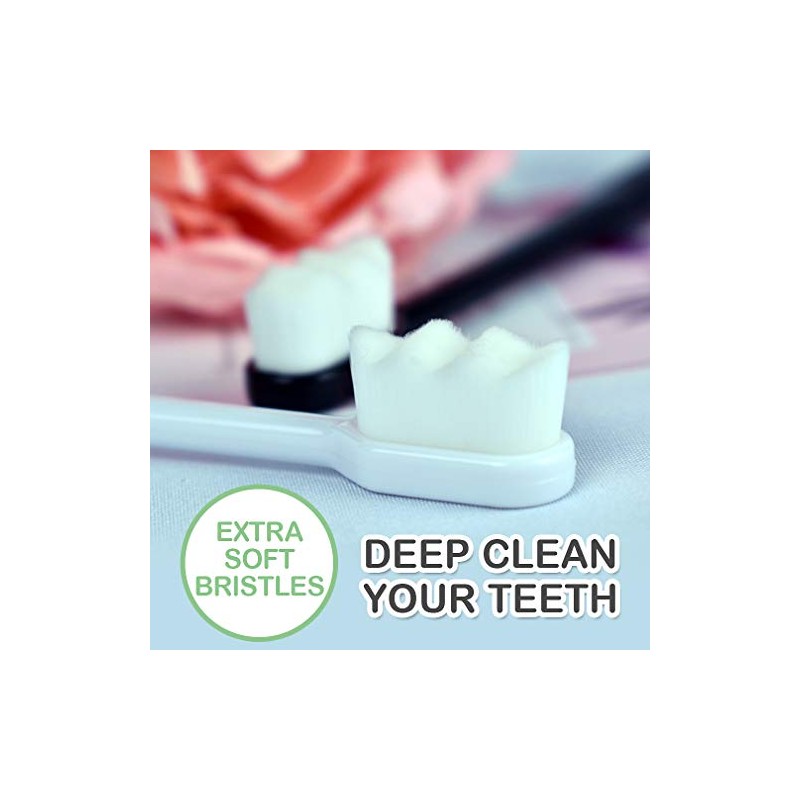 Easyhonor Cepillo Dental Extra Suave Dientes Sensibles Encías Retraídas Piezas