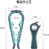 Mirhua Bottle Opener Jar Opener Set of 2 Bottle Lids