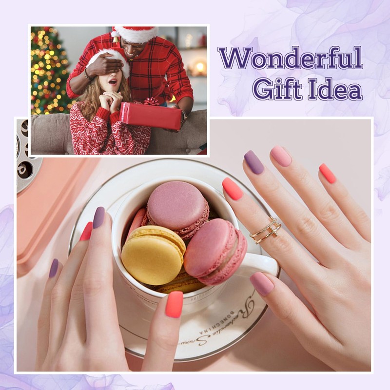 JODSONE 20 Colors Gel Nail Polish Kit with U V