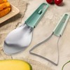 Mango Cutter and Peeler,3X Portable Fruit Cutter Pit Remover |